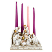 8" Nativity Advent Candle Holder
