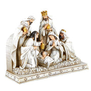 8" Nativity Advent Candle Holder