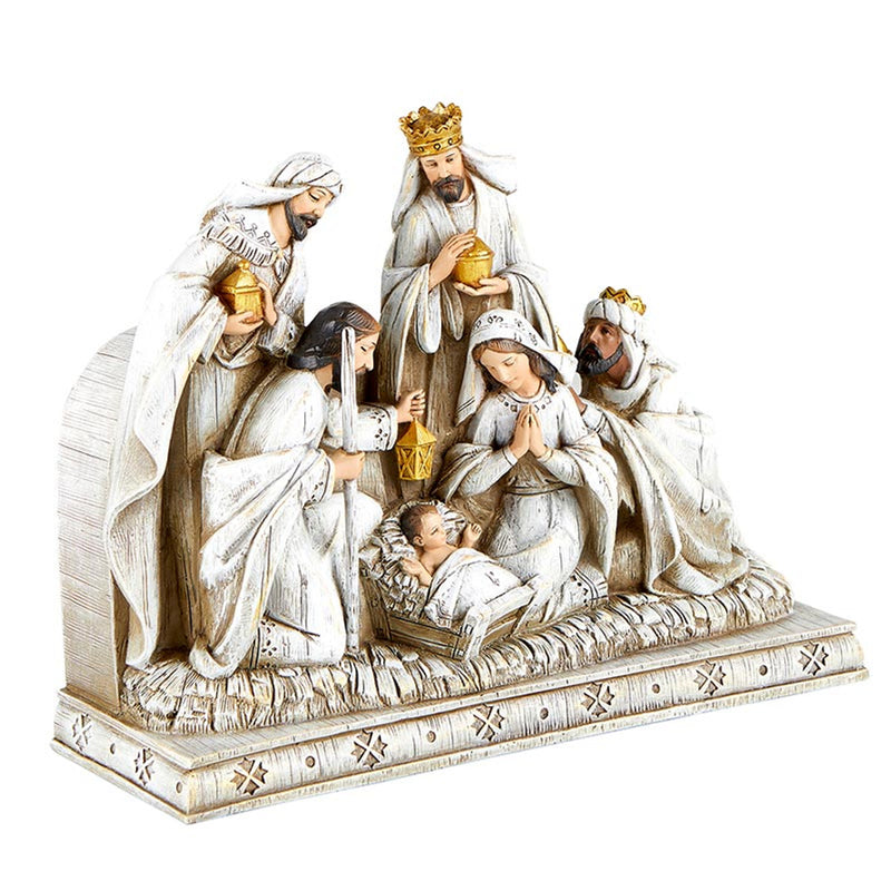 8" Nativity Advent Candle Holder