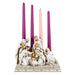 8" Nativity Advent Candle Holder