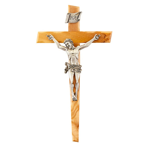 8" Olive Wood Crucifix