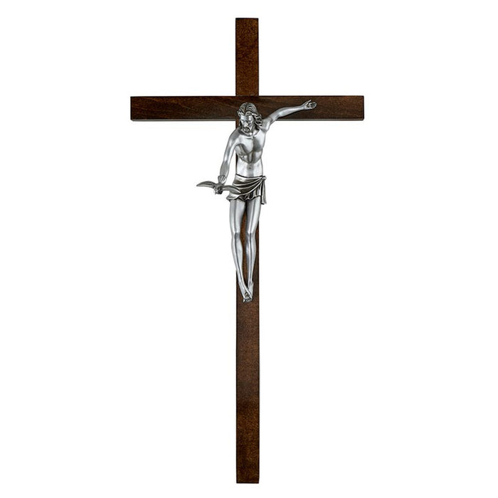 9.5" Gift of the Spirit Pewter Crucifix
