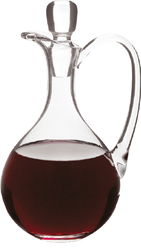 Glass Flagon, 42 oz