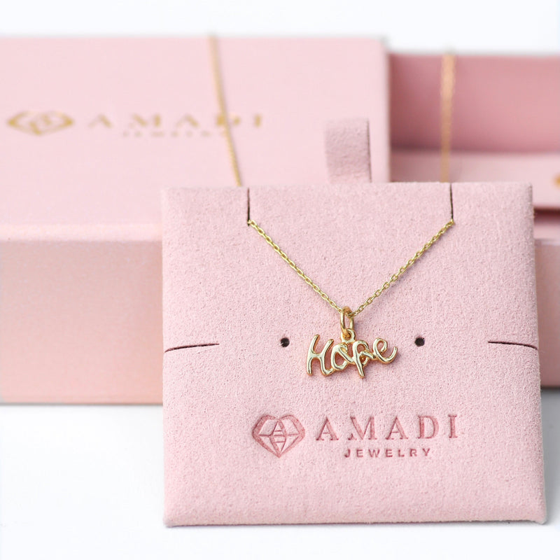 My Hope Necklace- Gold Vermeil & Sterling Silver