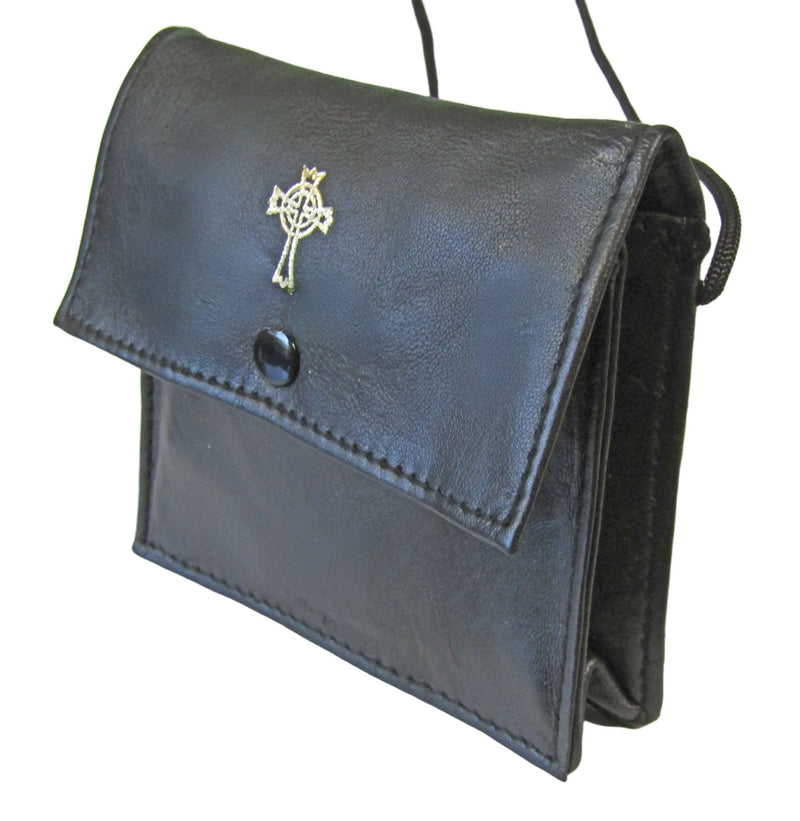 9551 Large Leather Hospital Pyx case  Burse