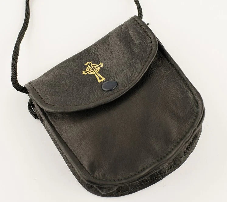 9552 Leather Pyx case - Medium Burse