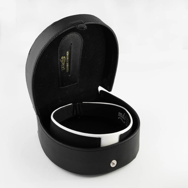 9554 Real Leather Collar Case