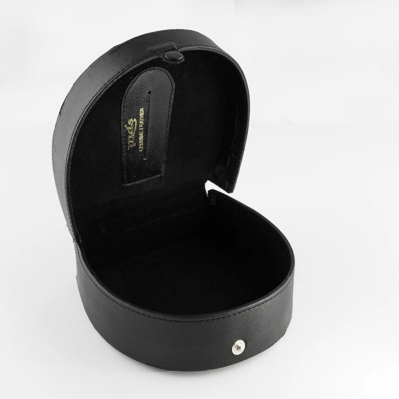 9554 Real Leather Collar Case