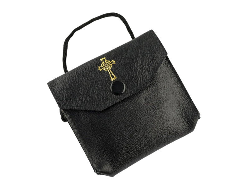 9557 Mid Sizes Leather Pyx Case and Burse