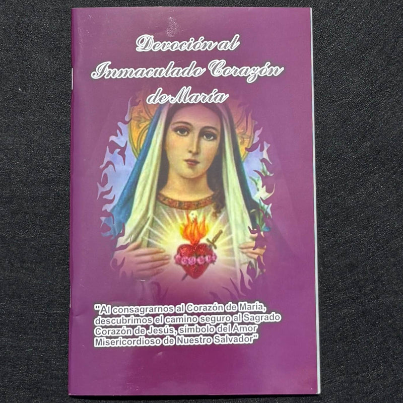 Devocion al Inmaculado Corazòn de Maria Softcover Book 