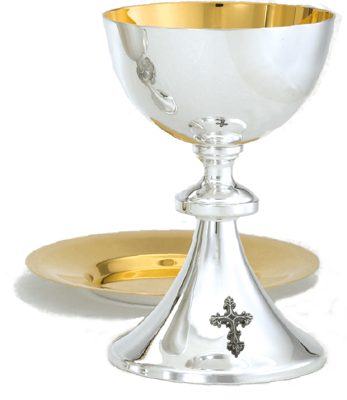 Brite Star Chalice & 6-3/4-Inch Well Paten Set, 12 oz.