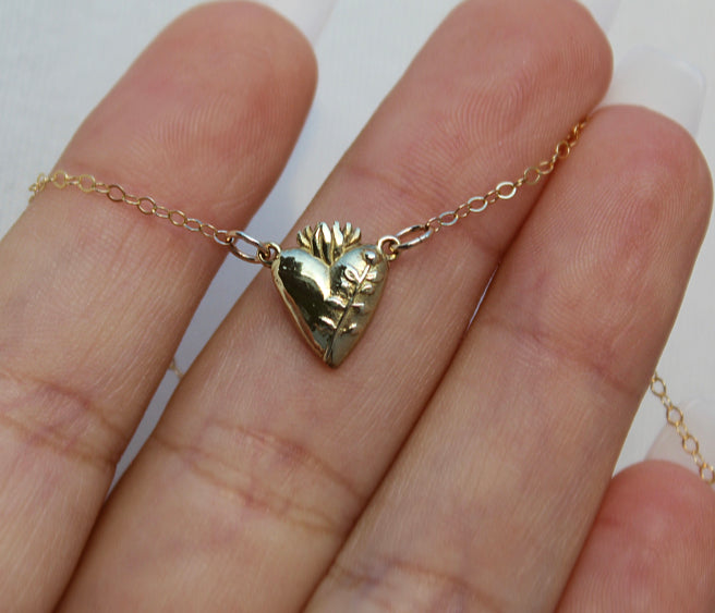 Chaste Heart Of St. Joseph Necklace