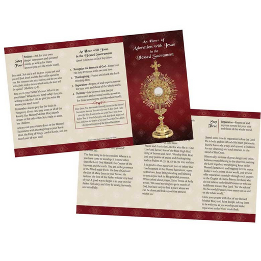Adoration Trifold Card - 24 Pieces Per Package