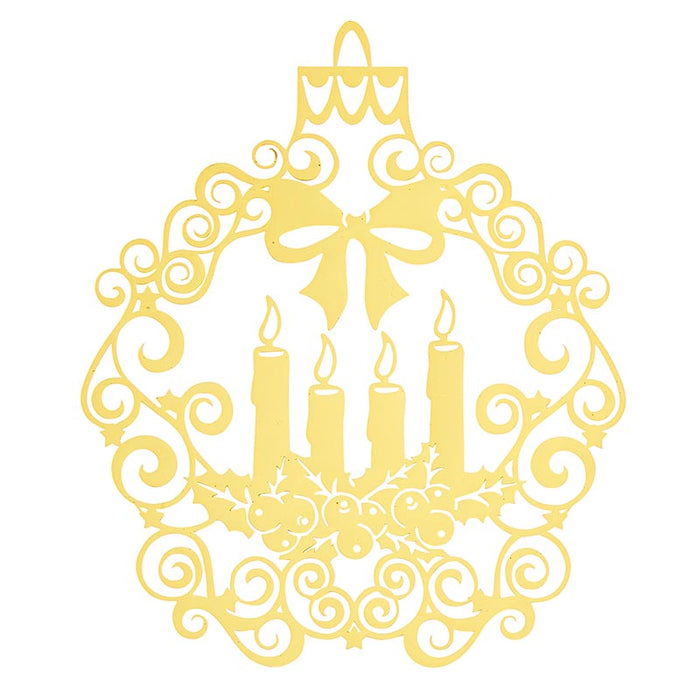 Advent - Brass Christmas Ornament