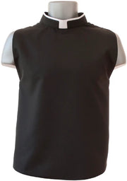 All Fabric Roman Shirt Front  – Washable Collars, Ultra Comfort, & Easy Care
