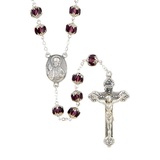 Amethyst Rosary - La Verna Collection