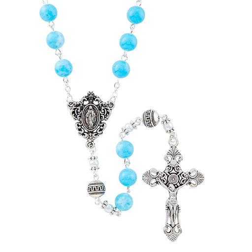 Aqua Rosary - Amalfi Collection