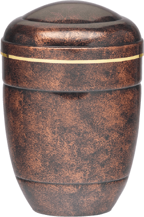 Gracious Granite Brown Marble-Effect Memorial Urn