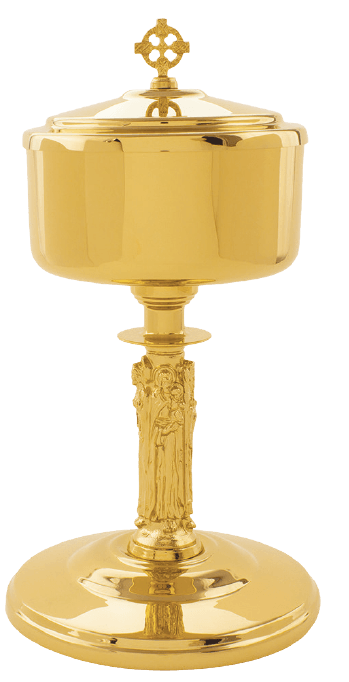 Holy Family 24K Gold Ciborium, 175 Hosts