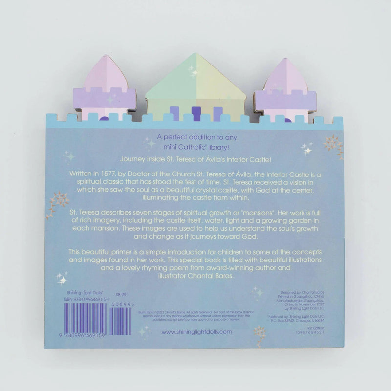 2025 Gold Medalist! - The Interior Castle of St. Teresa of Avila: A Mini Catholic Primer shaped book