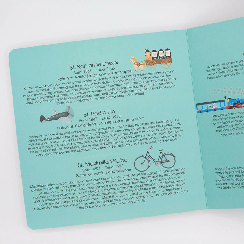 Award Winner- Saints on the Go! Board Book