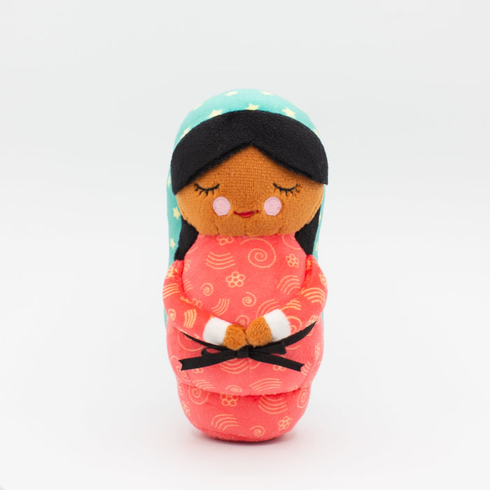 Mini Our Lady of Guadalupe Plush Doll