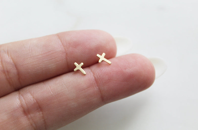 Cross Studs