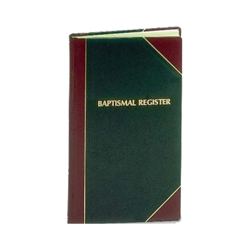 Baptism Register (Standard and Large Editions)