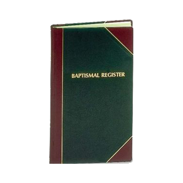 Baptism Register (Standard and Large Editions)