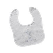 Baptismal Bib with Cross Baptism Gift Ideas Gifts for Baby Baby Shower gifts