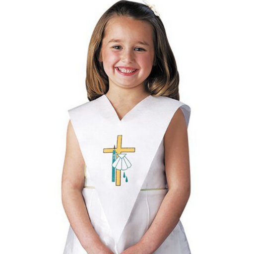 Baptismal Pinafore - 12 Pieces Per Package