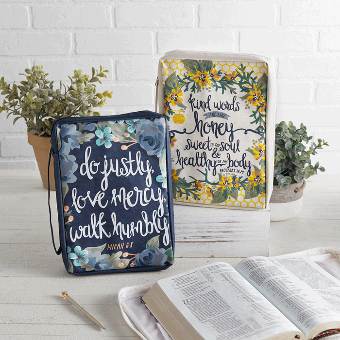 Bible Cover - Compassion, Kindness, Humility - 2 Pieces Per Package