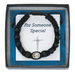 Black Wood Communion Cord Bracelet