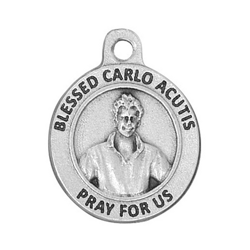 Blessed Carlo Acutis Medal with 24" Chain