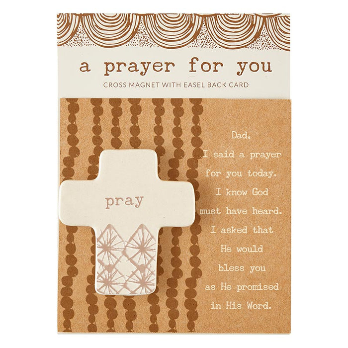 Blessed Dad Mug With A Prayer For You Cross And Card- Father's Day Gift Set