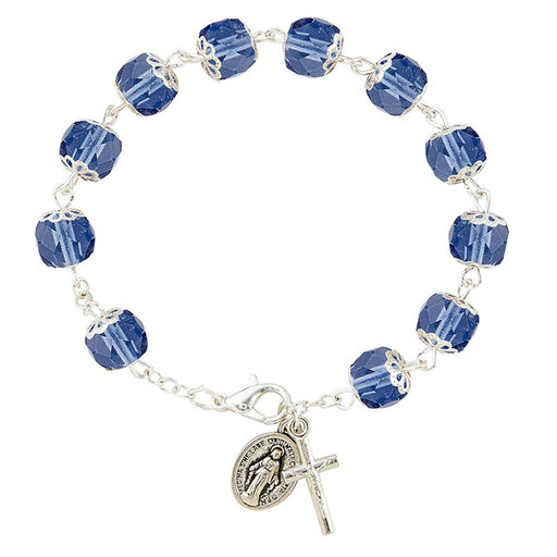 Blue Gray Bracelet - La Verna Collection