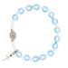 Blue Love Bracelet With Miraculous Medal