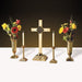 Brass Altar Vases with Liners