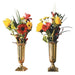 Brass Altar Vases with Liners