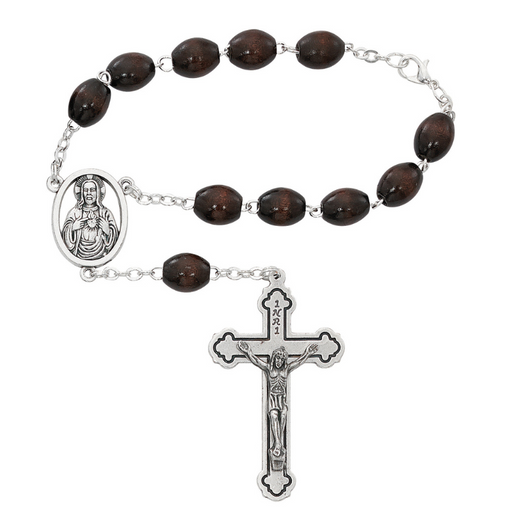 Brown Auto Rosary