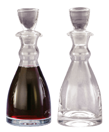 Glass Cruet Bottle, 12 oz