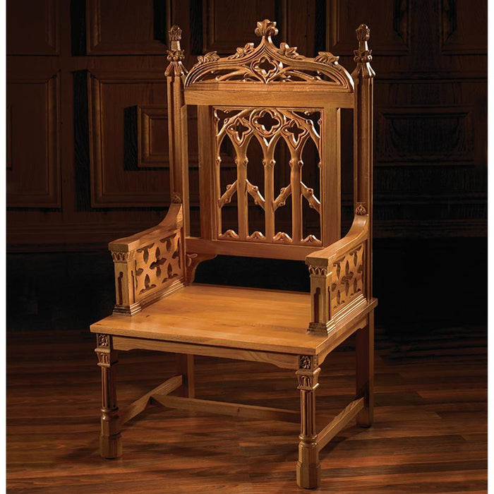 Canterbury Collection Celebrant Chair - Medium Stain