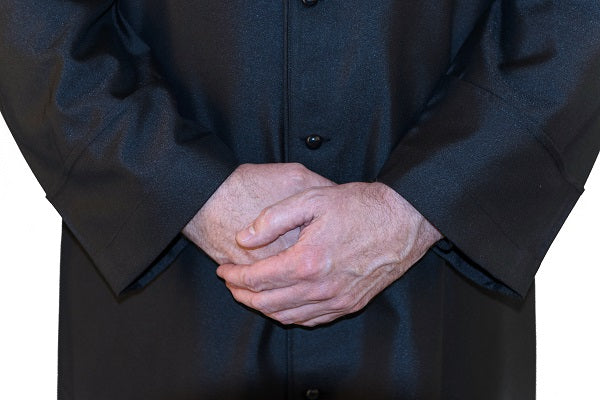 MDS C1600 Roman Cassock with Optional Cincture – Traditional Clergy Robe with Exceptional Fit & Quality