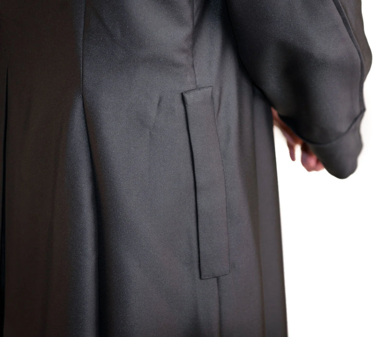 Classic Roman Cassock – 18 or 33 Buttons with Optional Concealed Zipper