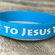 Catholic silicone bracelet
