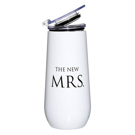 Champagne Tumbler - The New Mrs. - 2 Pieces Per Package