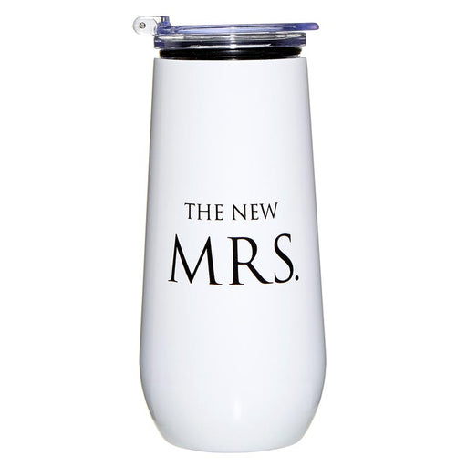 Champagne Tumbler - The New Mrs. - 2 Pieces Per Package