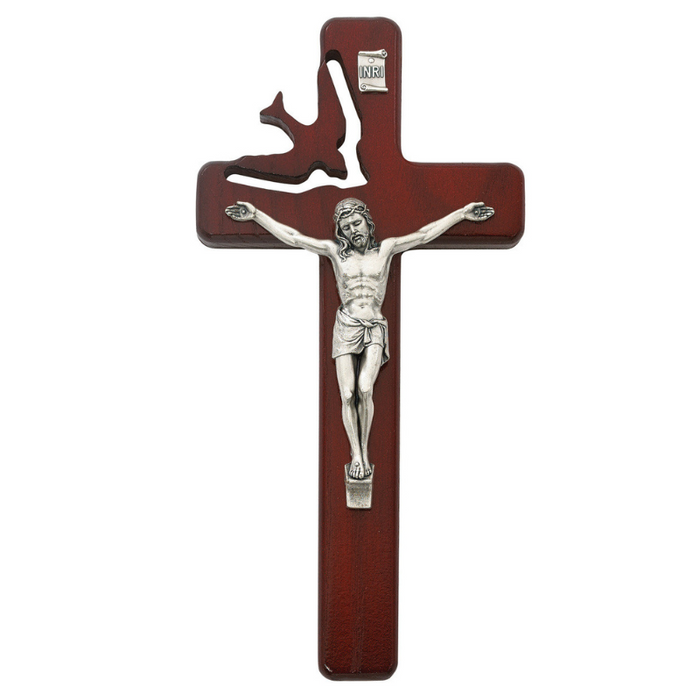 Cherry Holy Spirit Crucifix