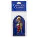 Christ The King Arched Standing Plaque With Coated Wire Stand