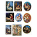 Christmas Nativity Catholic Stickers - 12 Pieces Per Package